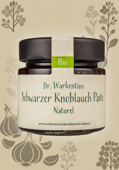 Bio Schwarzer Knoblauch Paste Naturel