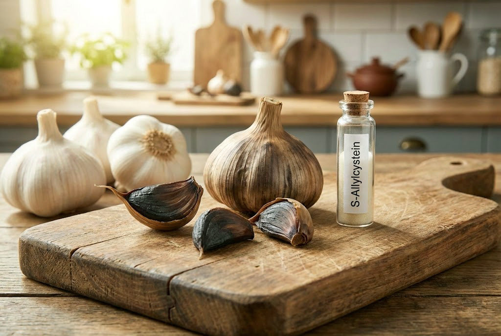 S-Allylcystein – der wertvolle Inhaltsstoff im Schwarzen Knoblauch