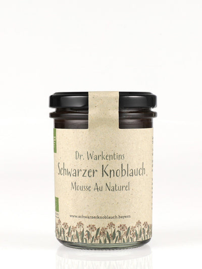 BIO Schwarzer Knoblauch – Mousse Naturel
